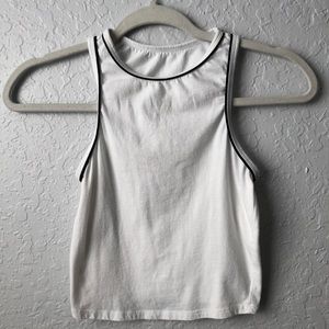Fitted Crop Tank Top